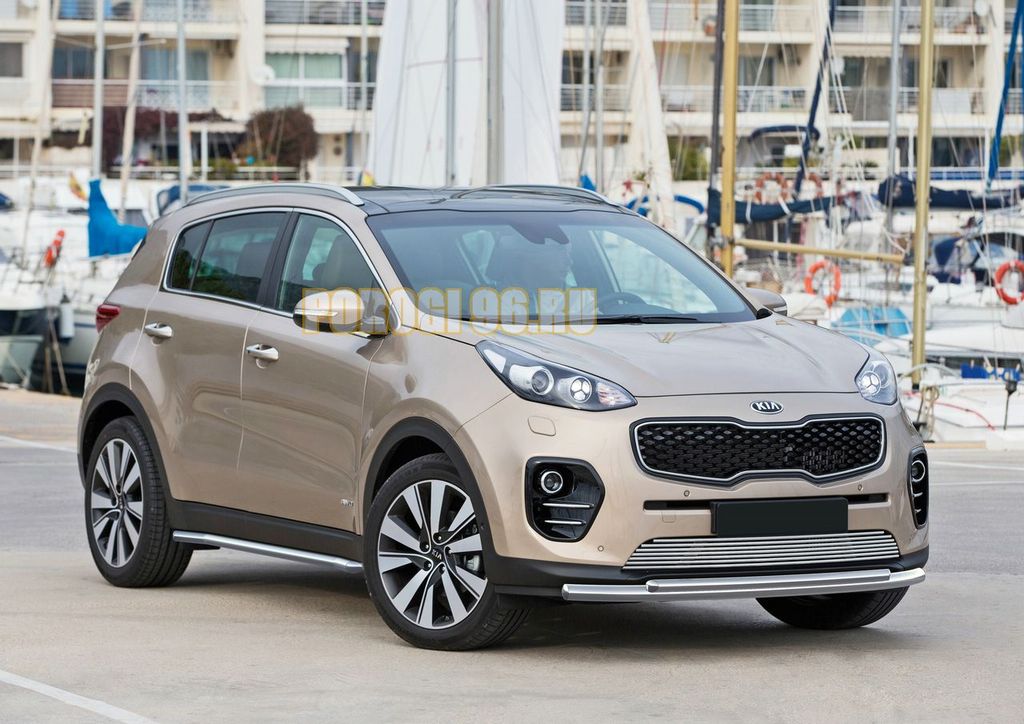 Пороги kia sportage 4